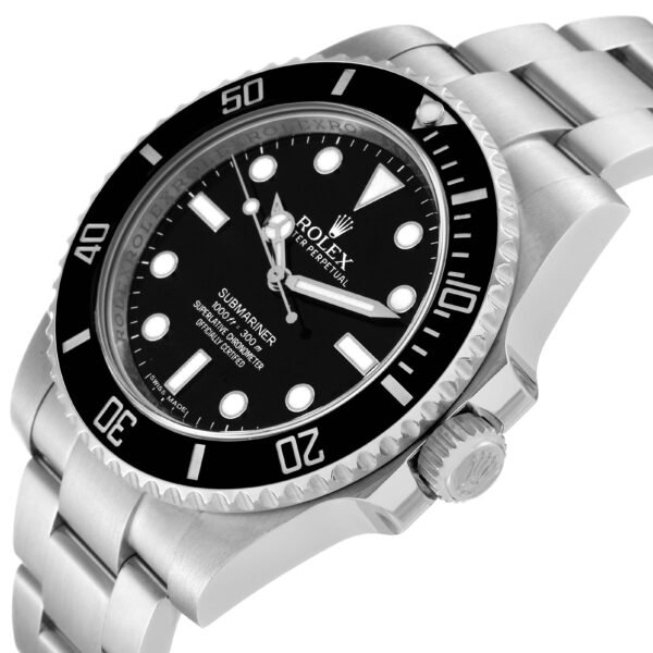Rolex Submariner 40mm Black Dial Ceramic Bezel Steel Mens Watch 114060 Box Card