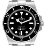 Rolex Submariner 40mm Black Dial Ceramic Bezel Steel Mens Watch 114060 Box Card