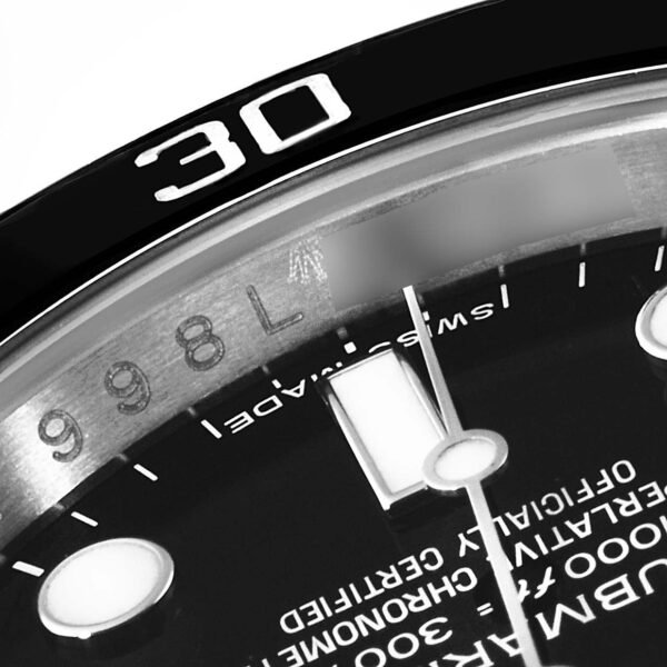 Rolex Submariner 40mm Black Dial Ceramic Bezel Steel Watch 114060