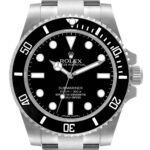 Rolex Submariner 40mm Black Dial Ceramic Bezel Steel Watch 114060 Box Card