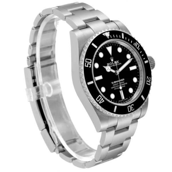 Rolex Submariner 40mm Black Dial Ceramic Bezel Steel Watch 114060 Box Tag
