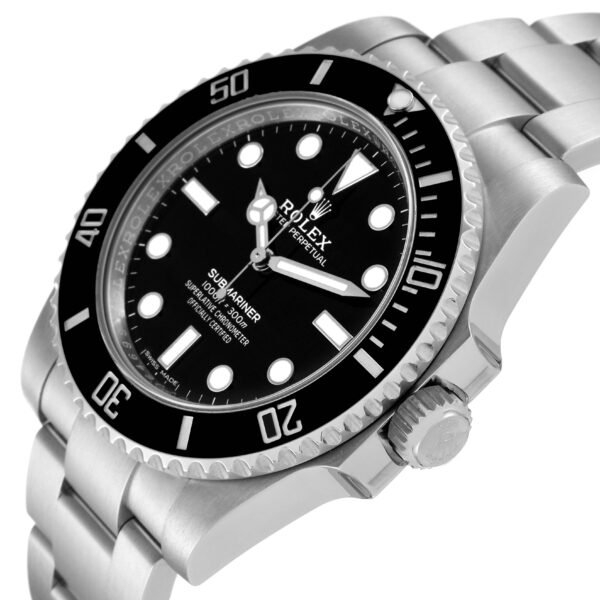 Rolex Submariner 40mm Black Dial Ceramic Bezel Steel Watch 114060 Box Tag