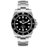 Rolex Submariner 40mm Black Dial Ceramic Bezel Steel Watch 114060 Box Tag