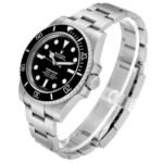 Rolex Submariner 40mm Black Dial Ceramic Bezel Steel Watch 114060 Unworn