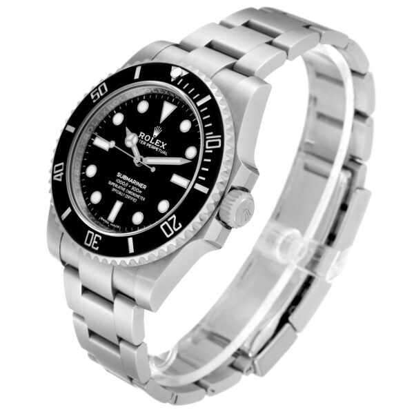 Rolex Submariner 40mm Black Dial Ceramic Bezel Steel Watch 114060 Unworn