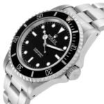 Rolex Submariner 40mm No Date 2 Liner Steel Mens Watch 14060