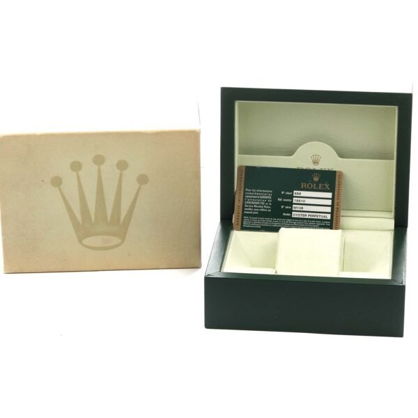 Rolex Submariner Date Steel Mens Watch 16610 Box Card