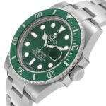 Rolex Submariner Hulk Green Dial Steel Mens Watch 116610LV Card