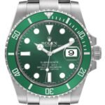 Rolex Submariner Hulk Green Dial Steel Mens Watch 116610LV Card