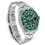 Rolex Submariner Hulk Green Dial Steel Mens Watch 116610LV Card