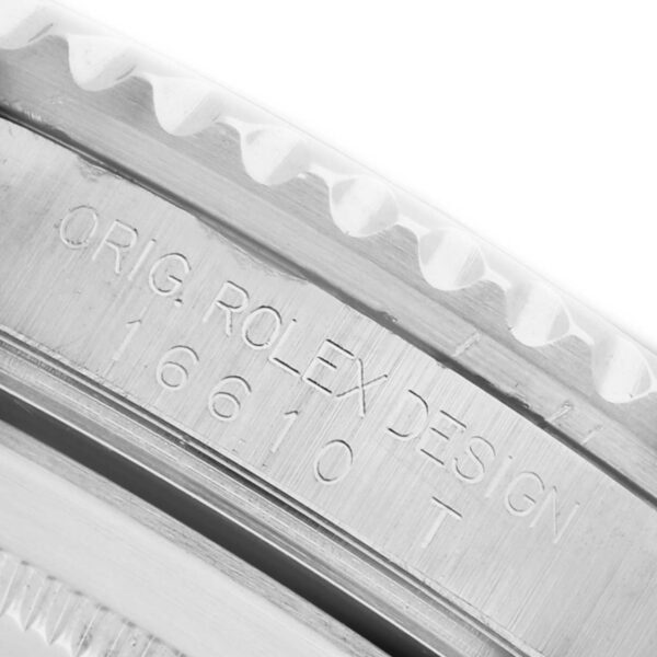 Rolex Submariner Kermit Flat 4 Green Bezel Steel Mens Watch 16610LV