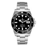 Rolex Submariner Steel Black Ceramic Bezel Mens Watch 126610 Box Card