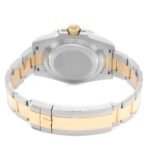 Rolex Submariner Steel Yellow Gold Blue Dial Bezel Mens Watch 116613 Box Card
