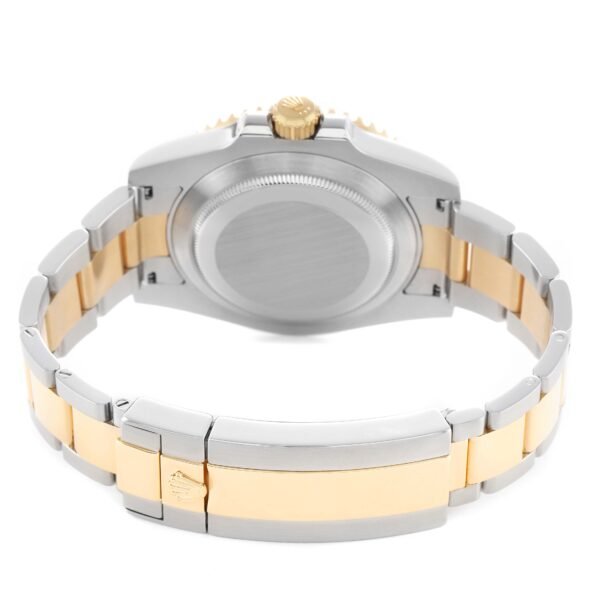 Rolex Submariner Steel Yellow Gold Blue Dial Bezel Mens Watch 116613 Box Card