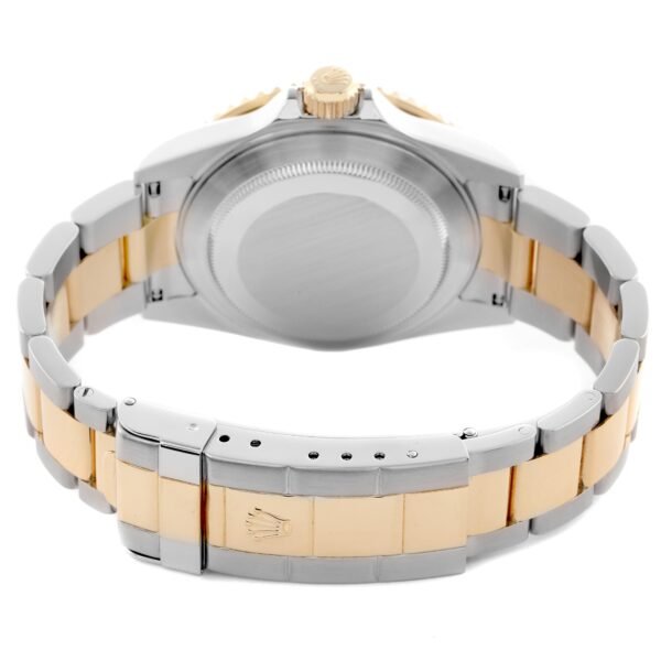 Rolex Submariner Steel Yellow Gold Blue Dial Mens Watch 16613