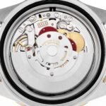 Rolex Submariner Steel Yellow Gold Blue Dial Mens Watch 16613 Box Card