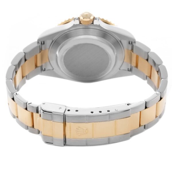 Rolex Submariner Steel Yellow Gold Blue Dial Mens Watch 16613 Box Card