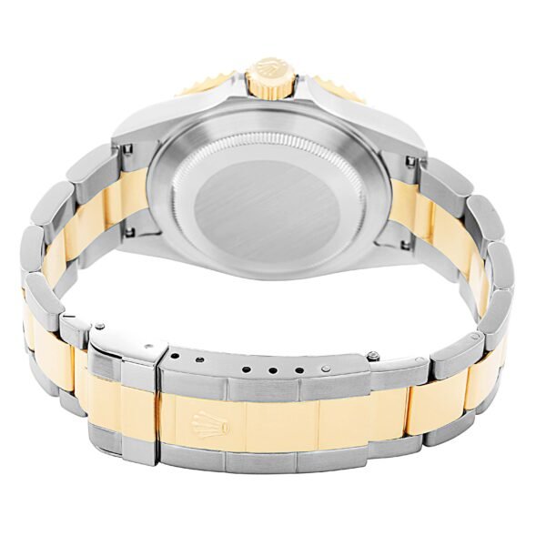 Rolex Submariner Steel Yellow Gold Blue Dial Mens Watch 16613 Box Papers