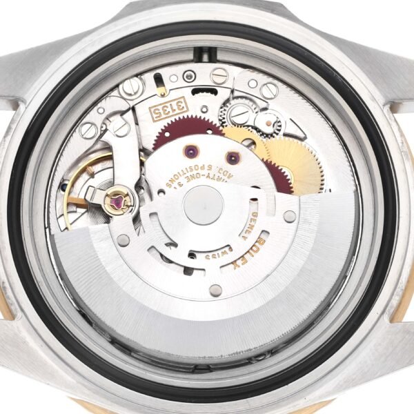 Rolex Submariner Steel Yellow Gold Blue Dial Mens Watch 16613 Box Papers