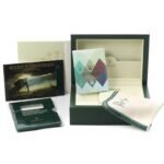 Rolex Submariner Steel Yellow Gold Blue Dial Mens Watch 16613 Box Papers