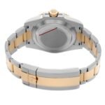 Rolex Submariner Steel Yellow Gold Blue Diamond Dial Bezel Mens Watch 116613