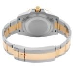 Rolex Submariner Steel Yellow Gold Blue Diamond Dial Mens Watch 116613