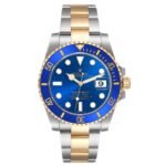 Rolex Submariner Steel Yellow Gold Blue Mens Watch 116613