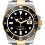 Rolex Submariner Steel Yellow Gold Diamond Mens Watch 116613 Box Card