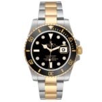 Rolex Submariner Steel Yellow Gold Diamond Mens Watch 116613 Box Card