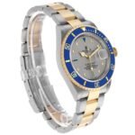 Rolex Submariner Steel Yellow Gold Diamond Sapphire Mens Watch 16613 BoxPapers
