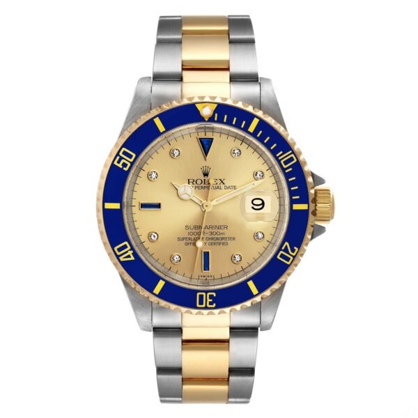 rolex-submariner-steel-yellow-gold-diamond-sapphire-serti-dial-mens-watch-16613-box-service-card-51711_4c6be6b0c0