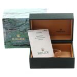 Rolex Submariner Steel Yellow Gold Diamond Serti Dial Mens Watch 16613 Box Papers