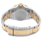 Rolex Submariner Steel Yellow Gold Diamond Serti Dial Mens Watch 16613 Box Papers