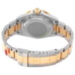 Rolex Submariner Steel Yellow Gold Purple Blue Dial Mens Watch 16613 Box Card