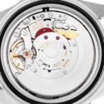 Rolex Submariner Steel Yellow Gold Purple Blue Dial Mens Watch 16613 Box Card