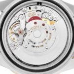 Rolex Submariner Steel Yellow Gold Serti Dial Mens Watch 16613