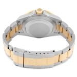 Rolex Submariner Steel Yellow Gold Serti Dial Mens Watch 16613 Box Card
