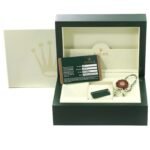 Rolex Submariner Steel Yellow Gold Serti Dial Mens Watch 16613 Box Card