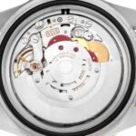 Rolex Submariner Steel Yellow Gold Serti Dial Mens Watch 16613 Box Card