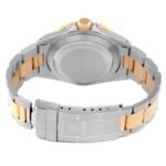 Rolex Submariner Steel Yellow Gold Serti Dial Mens Watch 16613 Box Service Card