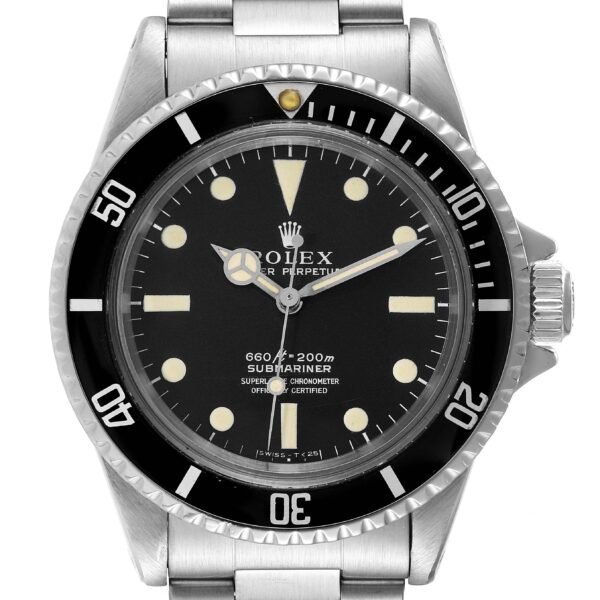 Rolex Submariner Vintage Stainless Steel Mens Watch 5512