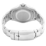 Rolex Yachtmaster 37 Midsize Steel Platinum Bezel Mens Watch 268622 Box Card