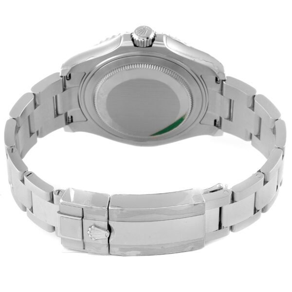 Rolex Yachtmaster Midsize 37 Steel Platinum Mens Watch 268622 Unworn