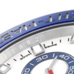 Rolex Yachtmaster II 44 Blue Cerachrom Bezel Steel Mens Watch 116680