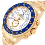 Rolex Yachtmaster II Regatta Chronograph Yellow Gold Men's Watch 116688 Box Card