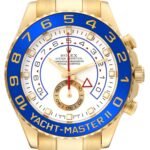 Rolex Yachtmaster II Regatta Chronograph Yellow Gold Watch 116688