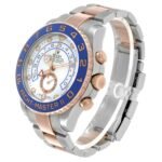 Rolex Yachtmaster II Regatta Steel Rose Gold Mens Watch 116681 Box Card+ 1 link