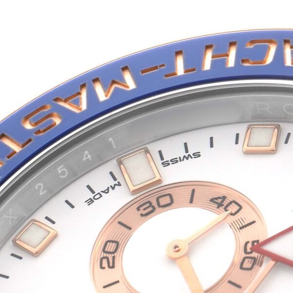 Rolex Yachtmaster II Regatta Steel Rose Gold Mens Watch 116681 Box Card+ 1 link