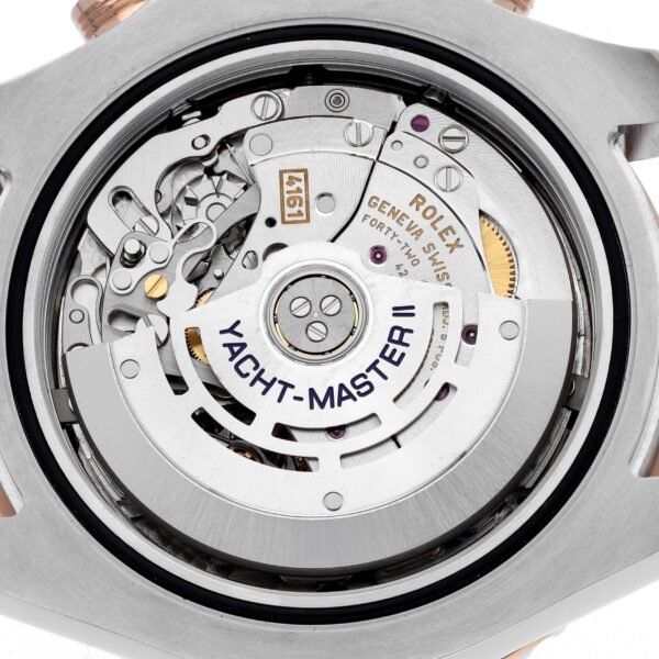 Rolex Yachtmaster II Regatta Steel Rose Gold Mens Watch 116681 Box Card+ 1 link