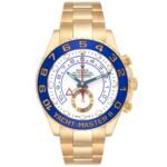 Rolex Yachtmaster II Regatta Yellow Gold Mens Watch 116688 Box Card